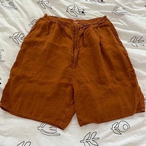 Flax shorts by Jeanne Engelhart